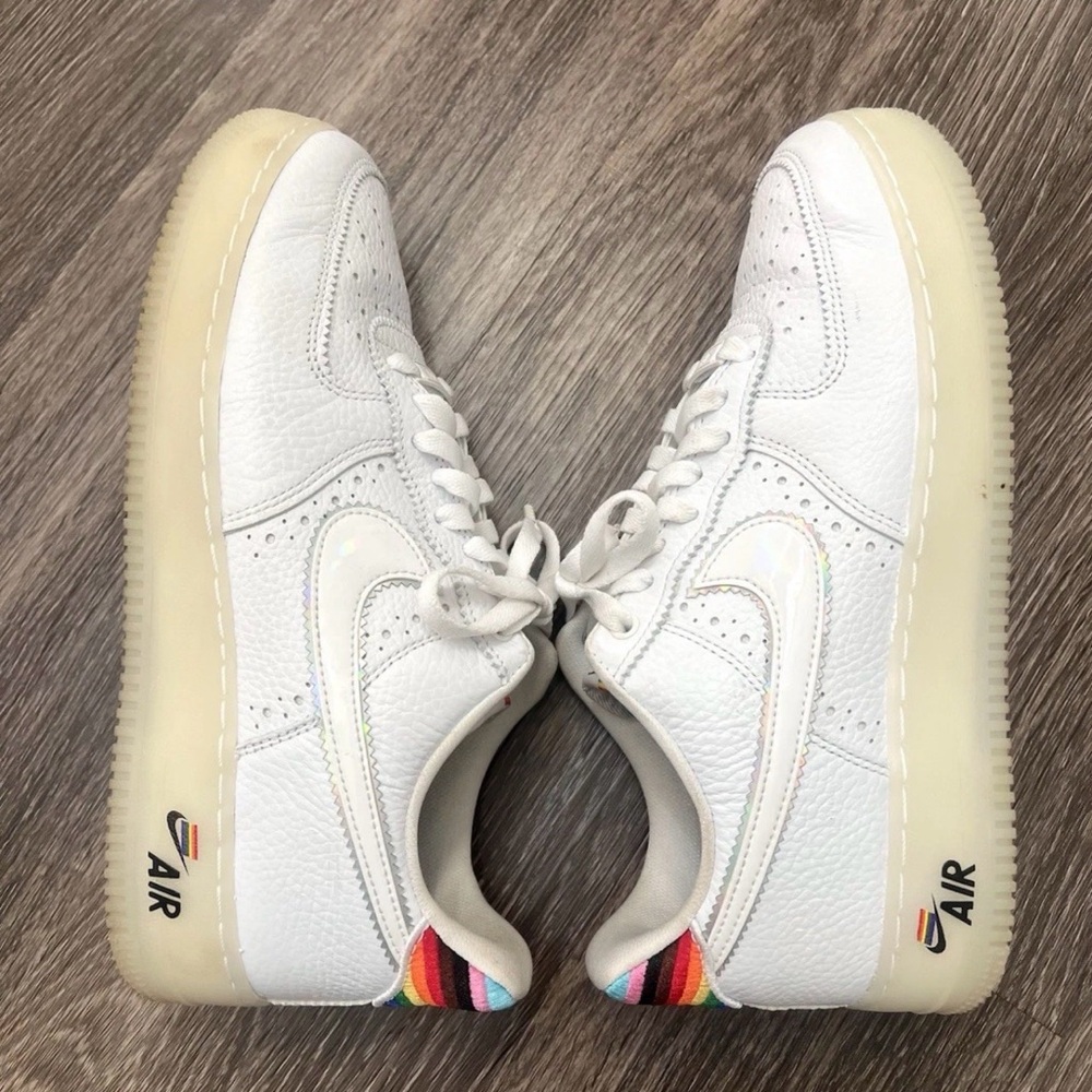Nike Air Force 1 Low Be True Mens Size 8.5 (CV0258-100) - Picture 8 of 13